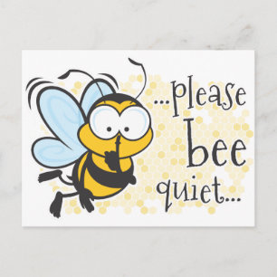 Bee Quiet Briefkaart