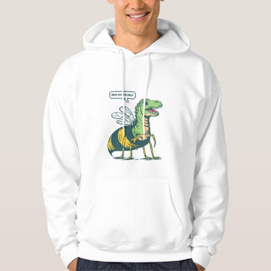 Bee-Rawr-Self Hoodie (Voorkant)