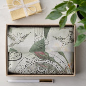  Bee Rose Bouquet Ephemera ontkoppeling Tissuepapier (Geschenk)