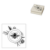 Bee Rubberstempel (Gestempeld)