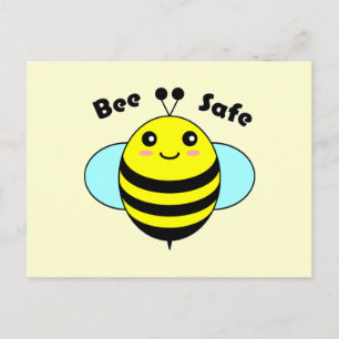 Bee Safe 1 Briefkaart
