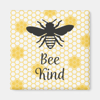 Bee Sind Square Magnet 2in Magneet