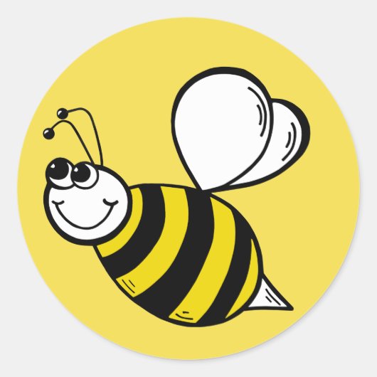 Bee Sticker (Voorkant)