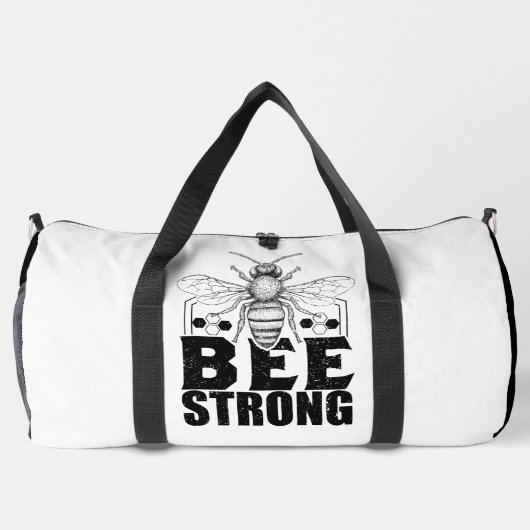 Bee Strong Honeycomb Graphic Plunjezak (Achterkant)