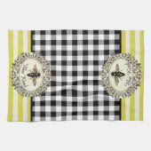 Bee style ferme serviette de cuisine (Horizontal)