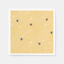 Bee Tea Party Napkin Servetten