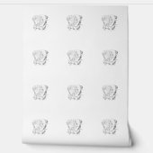 Bee Textured Wallpaper Behang (Afrollen)