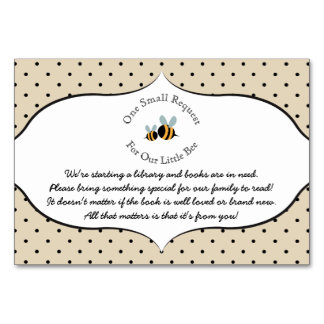 Bee thème - Demande de réservation carte Baby show