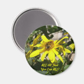 BEE Tout ce que vous pouvez BEE ! aimant (Recto/Verso)