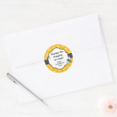 Bee Verjaardagsfeestje Favor Stickers (Envelop)