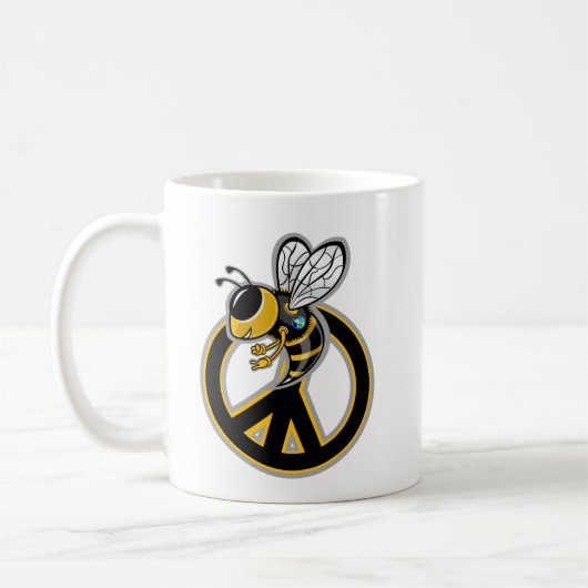 BEE VREDE  KOFFIEMOK (Links)