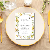 Bee Vrijgezellenfeest Minimalist Elegant Kaart