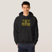 Bee Whisperer Beekeepers Club  Honey Bees Beekeepi Hoodie (Voorkant volledig)