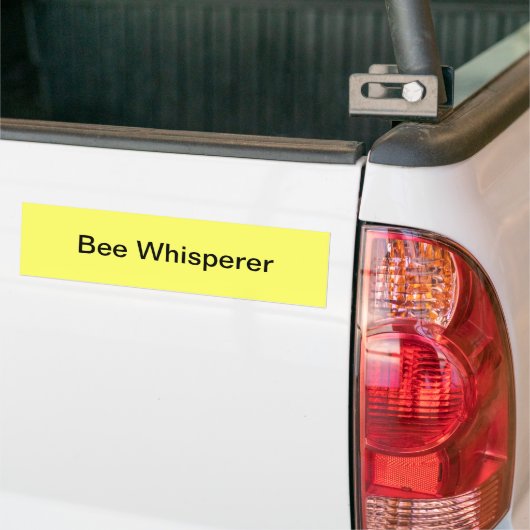 Bee Whisperer Bumpersticker (Op Truck)