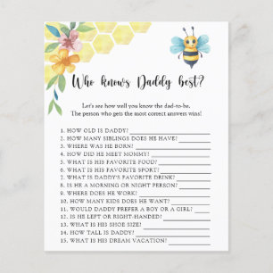 Bee - Wie kent DADDY het beste spel