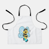 Bee with Roller skates Schort (Voorkant)