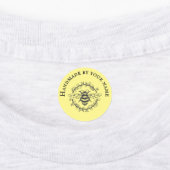 Bee Wreath Handmade By Iron On Labels (Aangebracht)