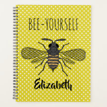 BEE Yellow Polkadot design tendance nommé