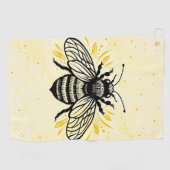 Bee-yond Beautiful Golf Towel Golfhanddoek (Horizontaal)