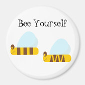 Bee Yourself Magnet Magneet (Voorkant)