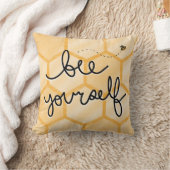 "Bee" Yourself Pillow Kussen (Deken)