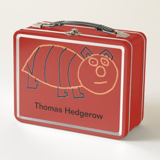 BeeBear Tin Bord Lunch Box (Voorkant)