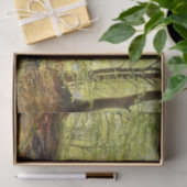 Beech-bomen in lente, Christelijk Zacho Tissuepapier (Geschenk)