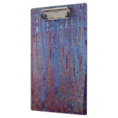 Beech Forest van Gustav Klimt,  Art Nouveau Klembord (Links)