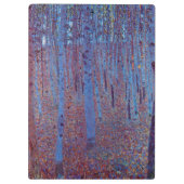 Beech Forest van Gustav Klimt,  Art Nouveau Klembord (Achterkant)