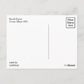 Beech Forest van Gustav Klimt Briefkaart (Achterkant)