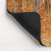 Beech Forest van Gustav Klimt Muismat (Hoek)