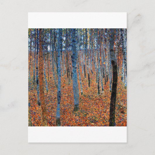 Beech Grove, Gustav Klimt Briefkaart (Voorkant)