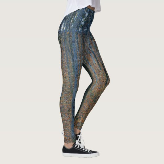 Beech Grove I van Gustav Klimt Leggings (Rechts)