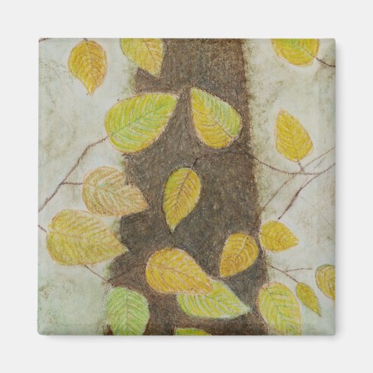 Beech Leaves Magneet (Voorkant)