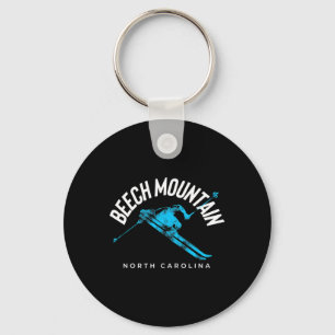 Beech Mountain NC Ski Sleutelhanger