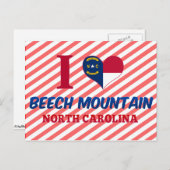 Beech Mountain, North Carolina Briefkaart (Voorkant / Achterkant)
