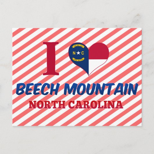 Beech Mountain, North Carolina Briefkaart (Voorkant)