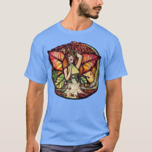 Beech Tree Fairy Art Natuur overvalt Europese beuk T-shirt
