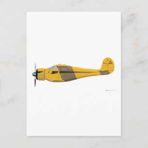 Beechserij D-17 Staggerwing Briefkaart