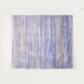 Beechwood Blue Waterverf Abstract Wandkleed (Voorkant (horizontaal))