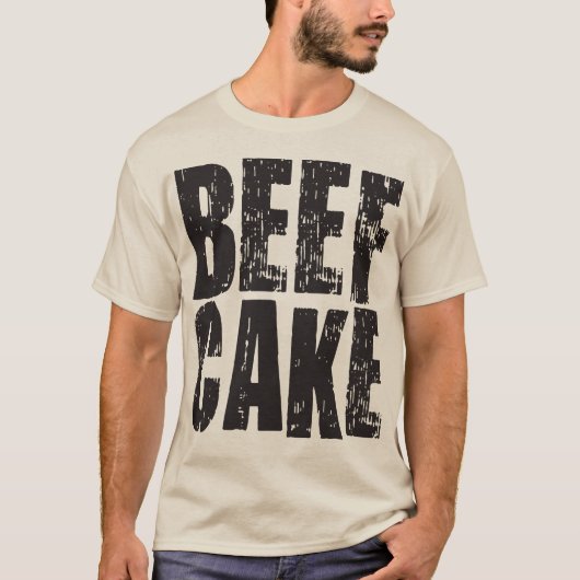 Beef Cake - Bodybuilding Shirt (Voorkant)