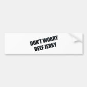 BEEF JERKY BUMPERSTICKER (Voorkant)