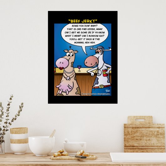 "Beef Jerky" Poster (Keuken)