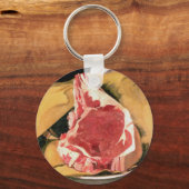 Beef Steak  Art van Felix Vallotton Sleutelhanger (Voorkant)