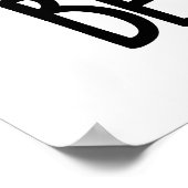 Beefcake Funny Cake Pun Poster (Hoek)