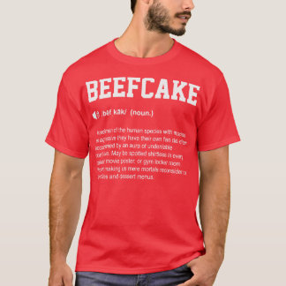 Beefcake Grappig woordenboek Gym Betekenis T-shirt