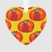 Beefsteak Tomato Pattern Ornament (achterkant)