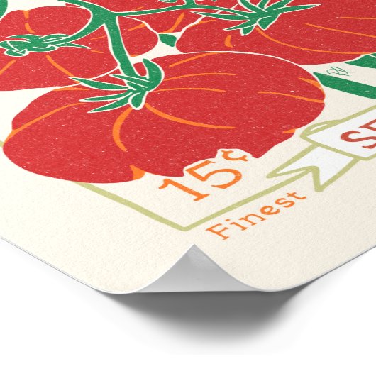 Beefsteak Tomato Seed Packet Poster (Hoek)