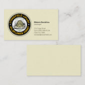 Beehive Apiary Name Wildflower Honey Visitekaartje (Voorkant / Achterkant)