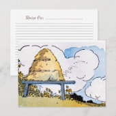 Beehive Art Recipe Card Briefkaart (Voorkant / Achterkant)